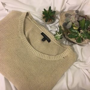 Beige Knit Sweater